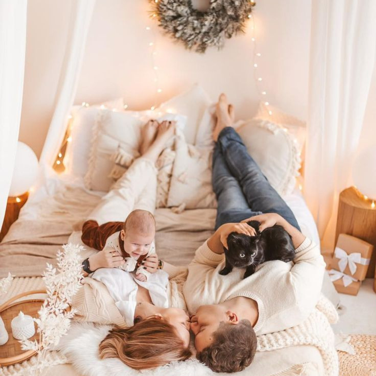 Зима НГ&nbsp;студия семья