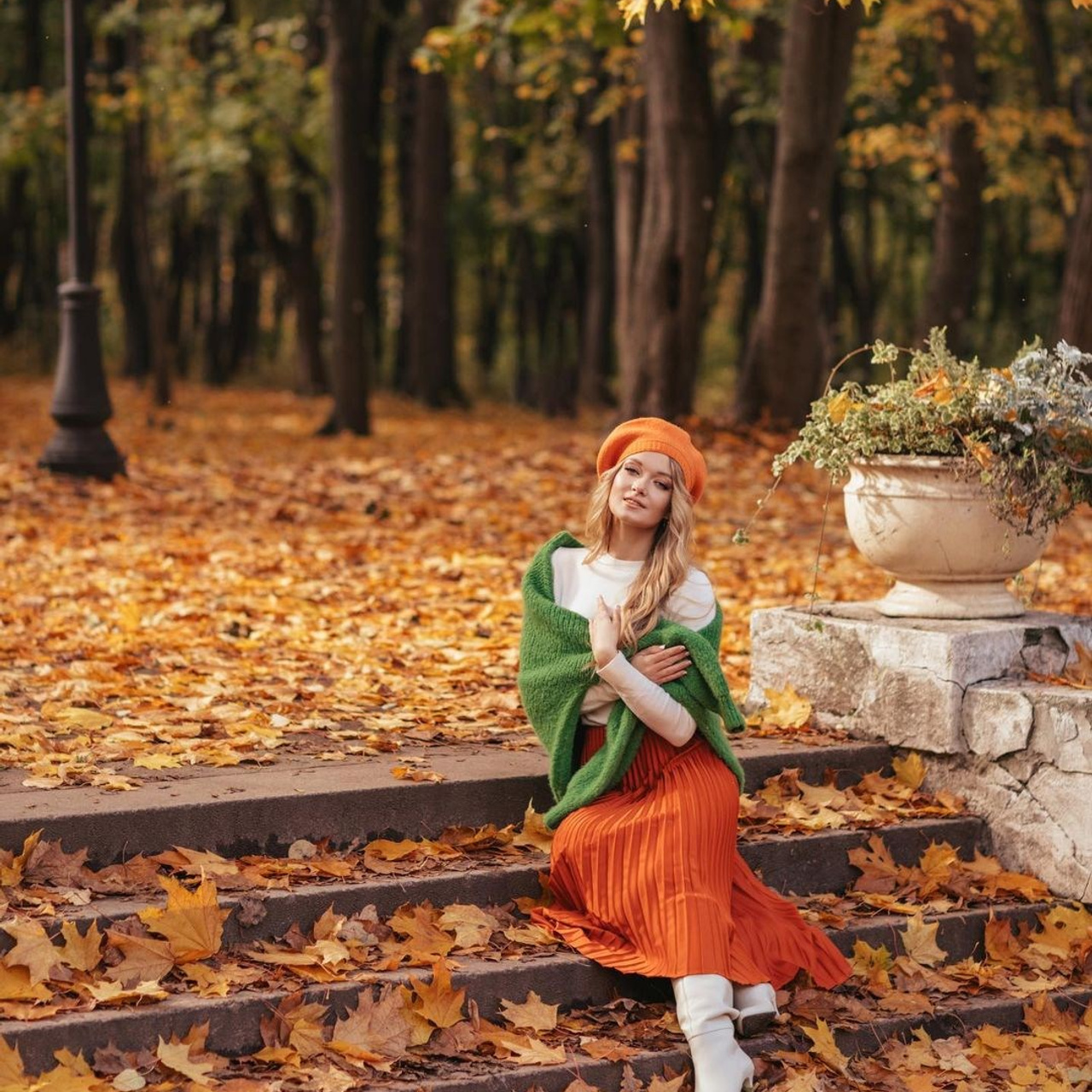 Осень. Рекомендации. Фотосессия в Петергофе — фотограф Юлия Корчак