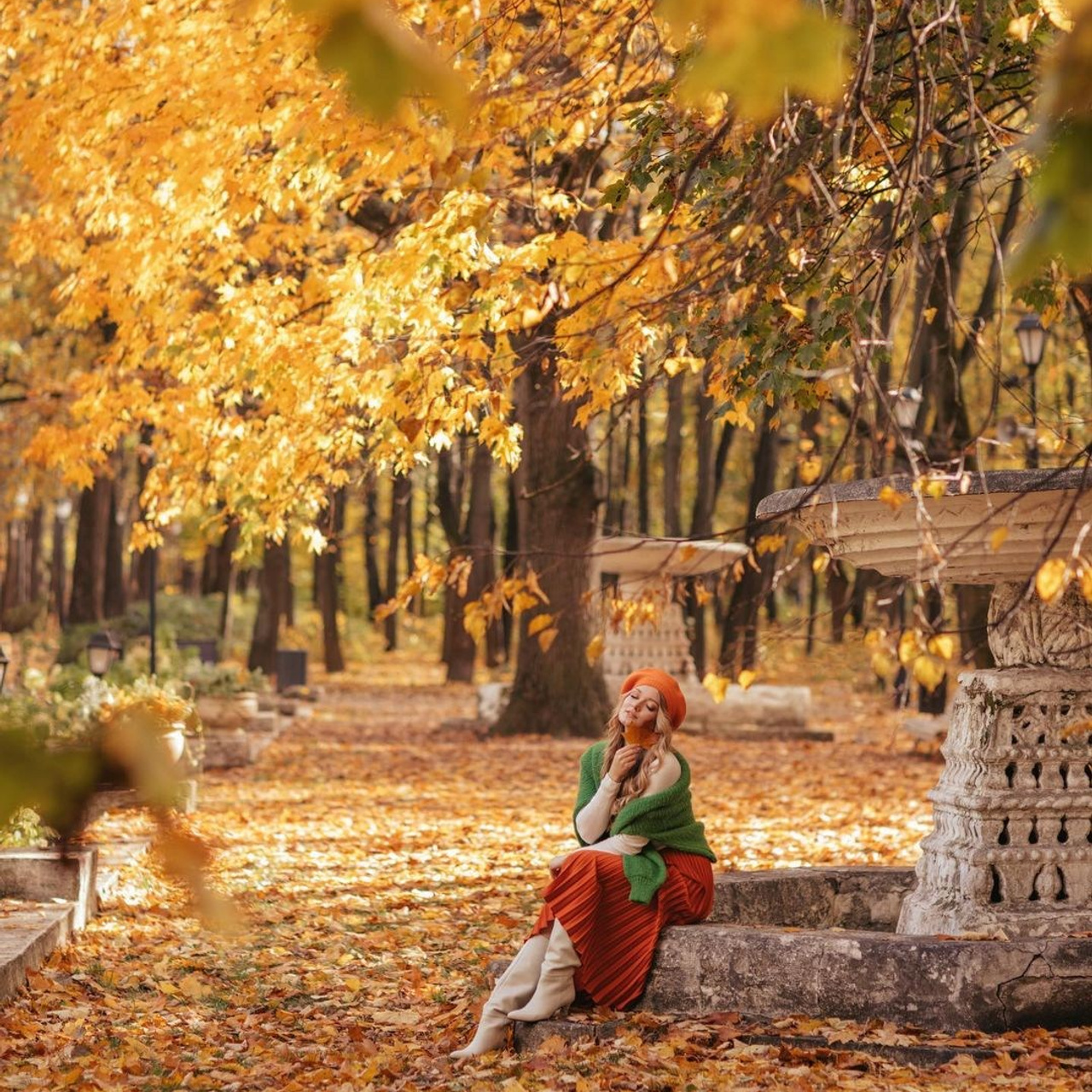 Осень. Рекомендации. Фотосессия в Петергофе — фотограф Юлия Корчак