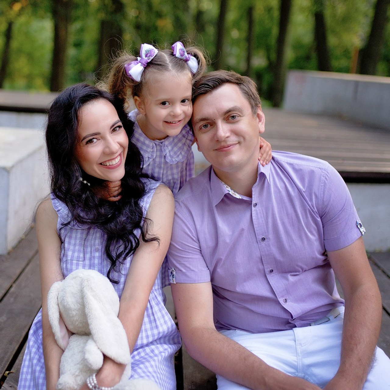 Семейная фотосессия (Эльвина, Сергей и Амелия)