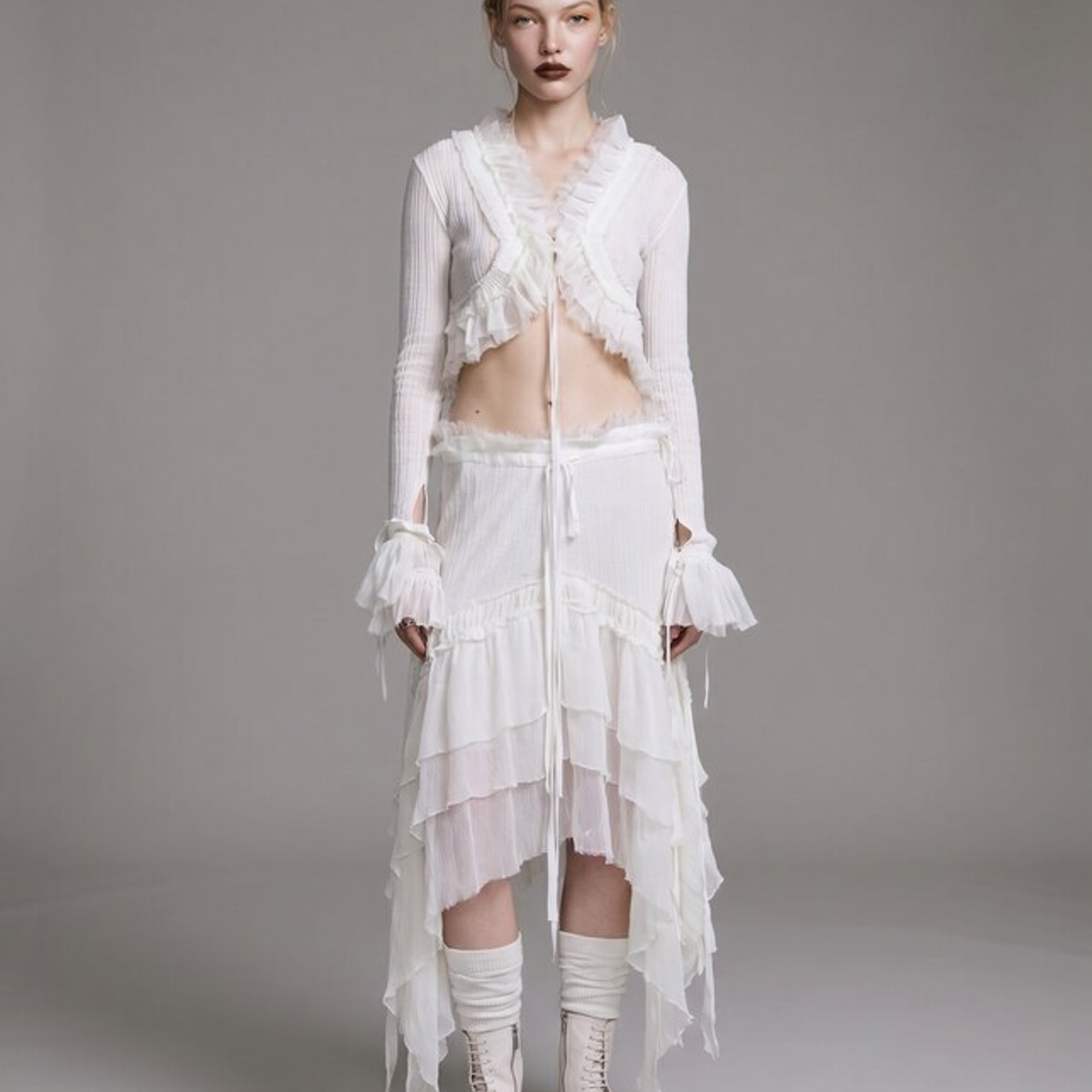 Комплект Ann Demeulemeester. AI креатор / Фотограф в Москве Мария Терентьева