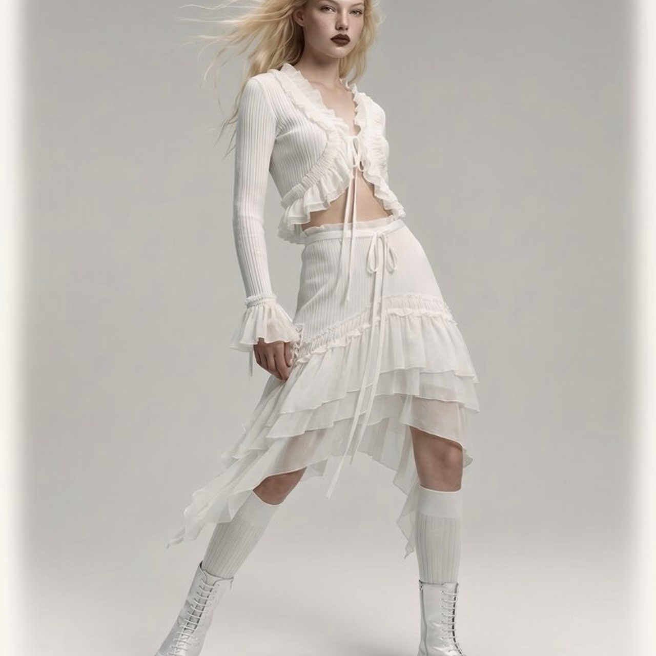 Комплект Ann Demeulemeester. AI креатор / Фотограф в Москве Мария Терентьева