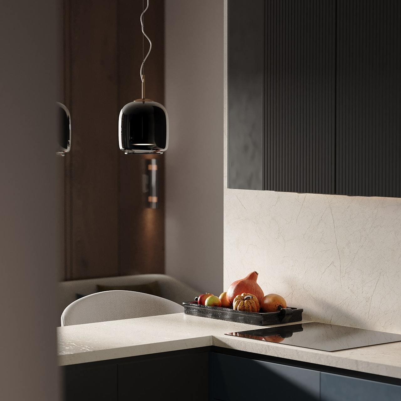 kitchen living room. designer marunaarthomes