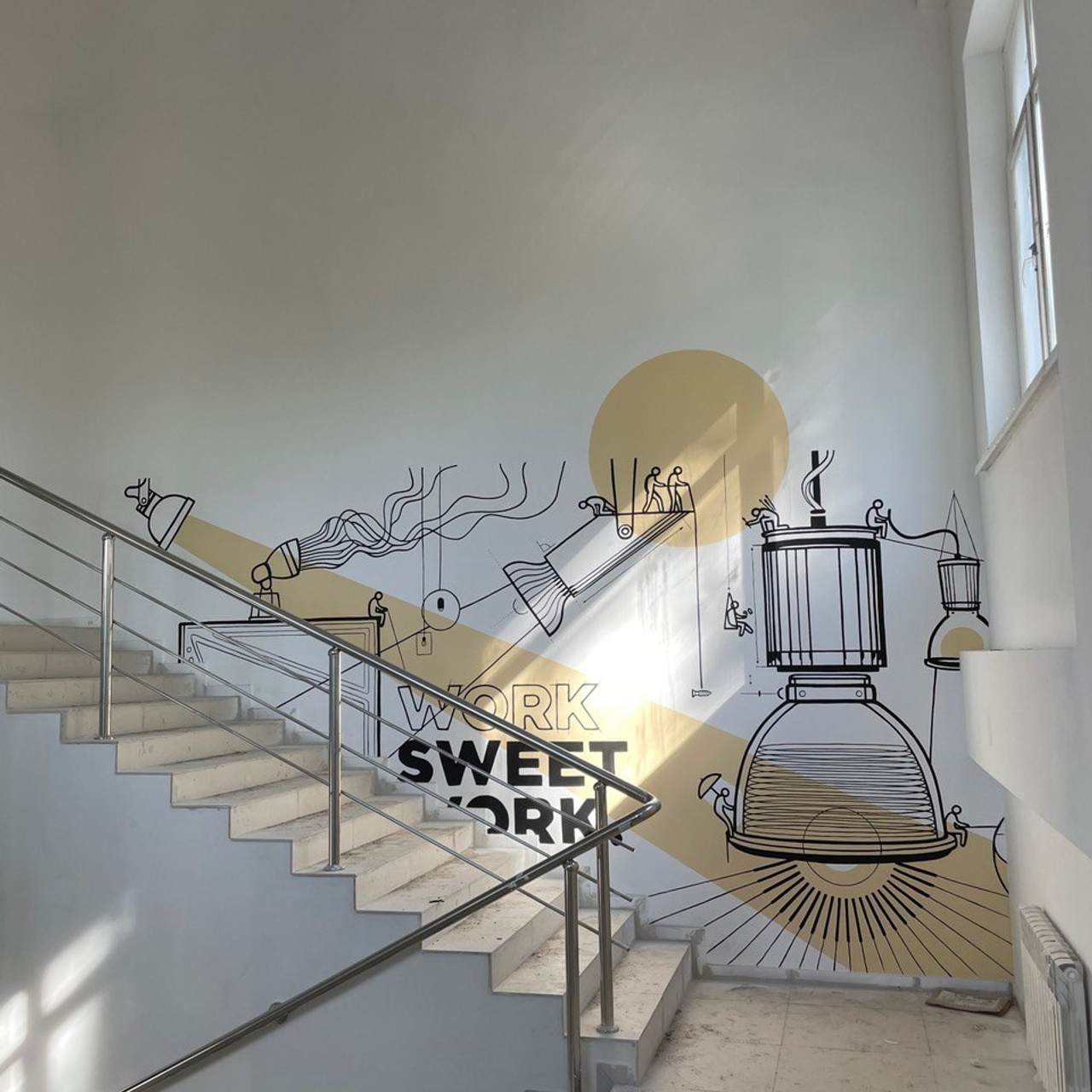 Роспись стен. Усть-Каменогорск. Durnikin