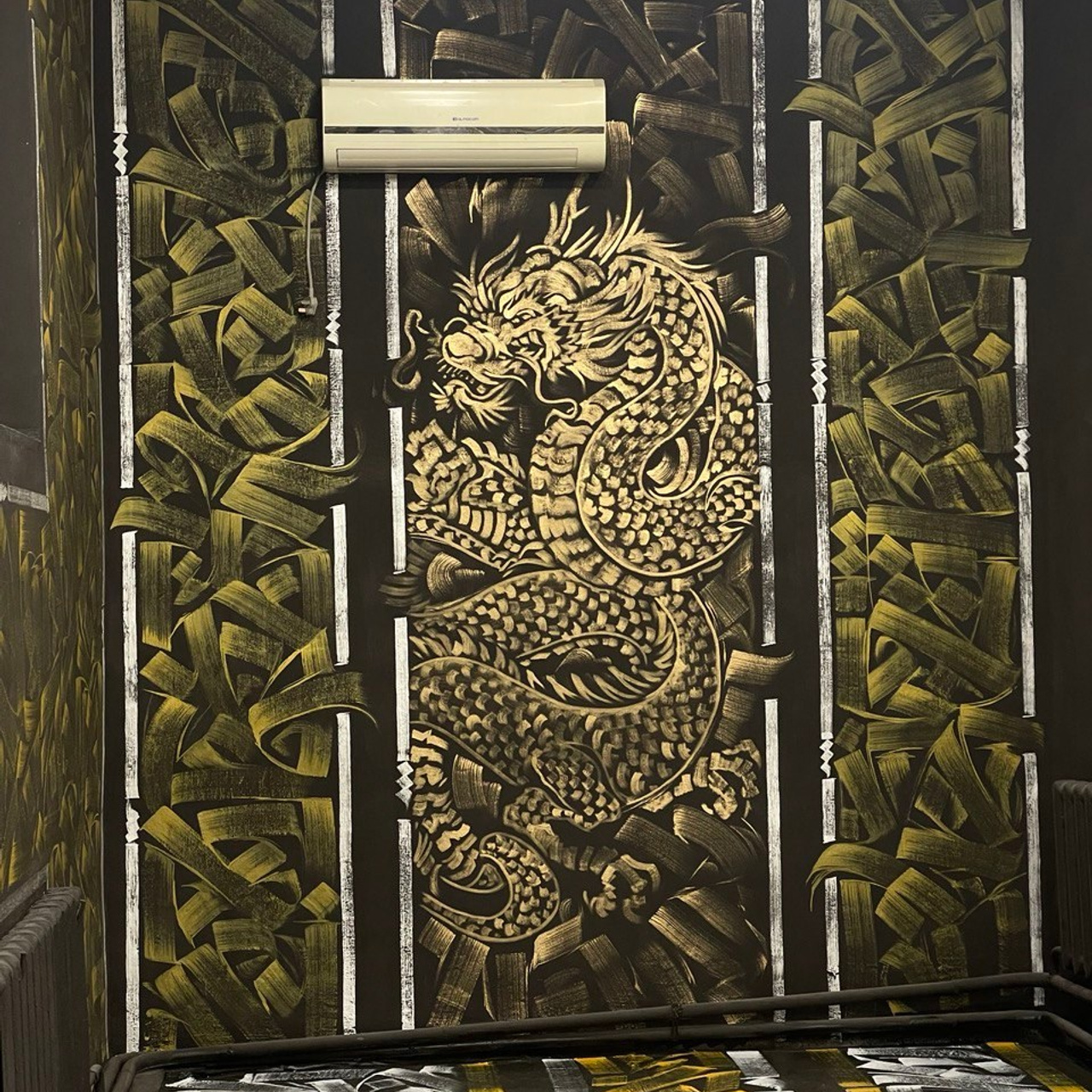 Роспись стен. Усть-Каменогорск. Durnikin