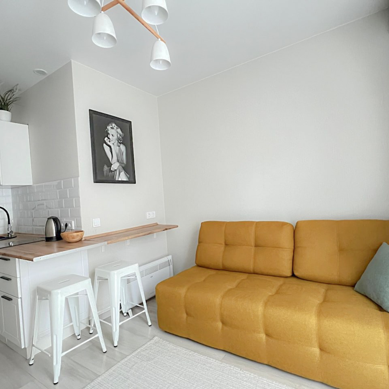 Уютная, стильная квартира-студия с балконом в новом современном жилом комплексе!