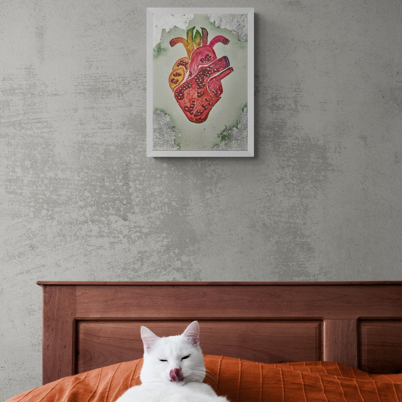 A pomegranate in the heart. Visual artist (photo & arts)