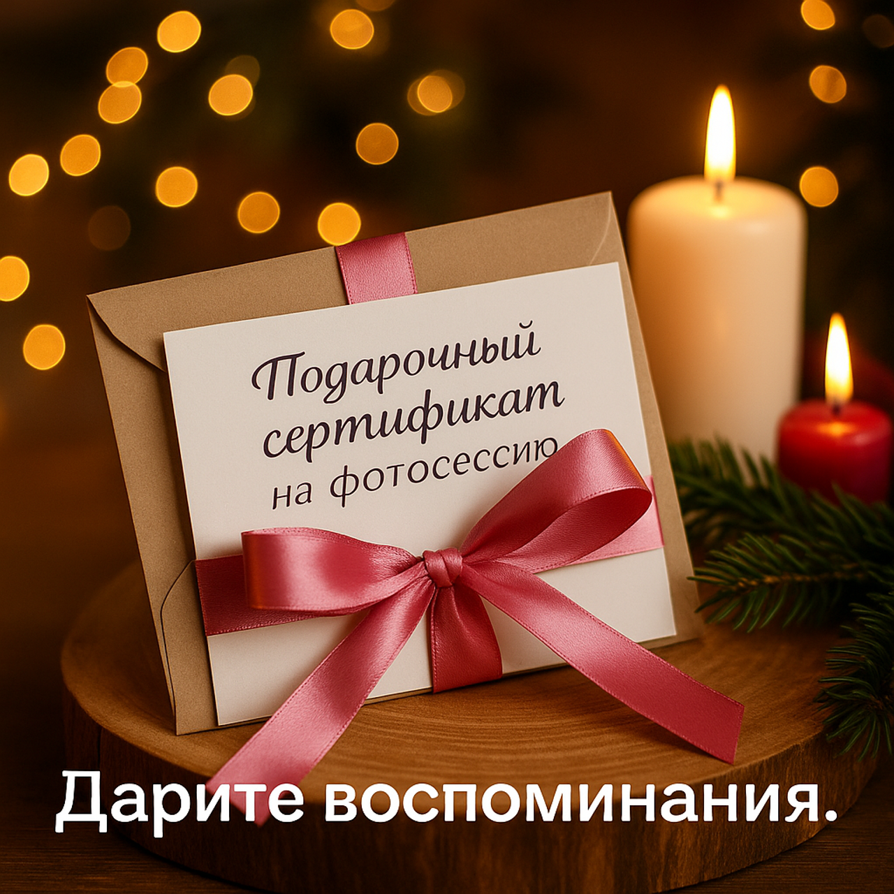 Подарочный сертификат от 10 000р
