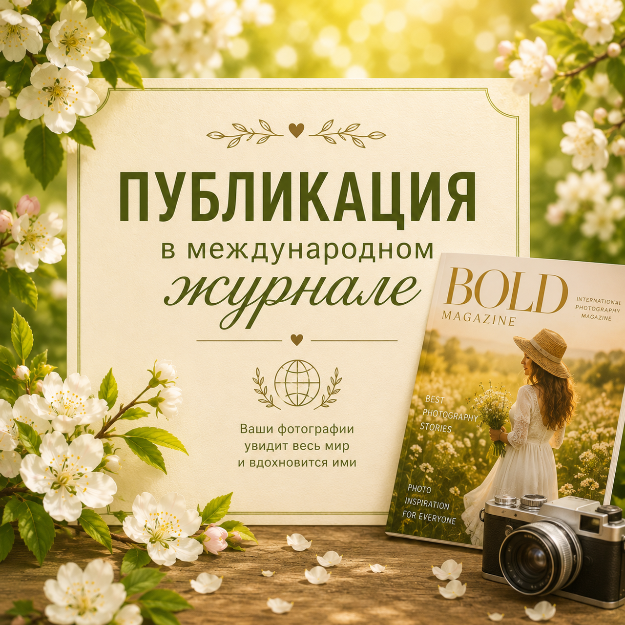 Публикация в международном журнале