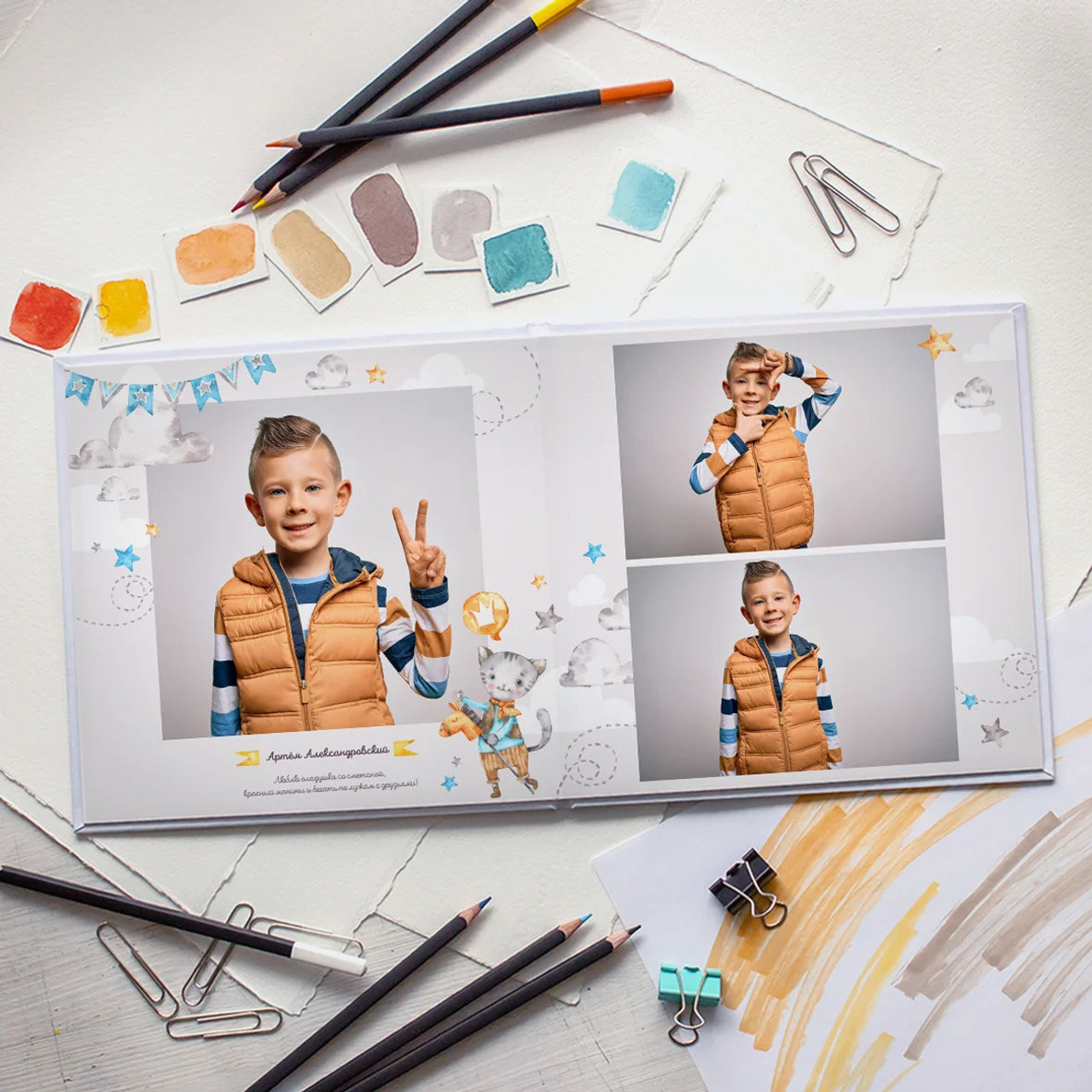 Выпускные  книги и альбомы для детского сада. Выпускные альбомы в Нижнем Новгороде и Нижегородской области