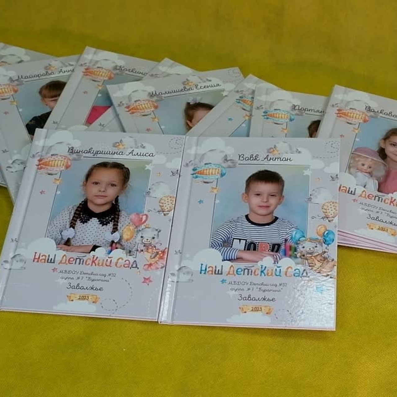 Выпускные  книги и альбомы для детского сада. Выпускные альбомы в Нижнем Новгороде и Нижегородской области