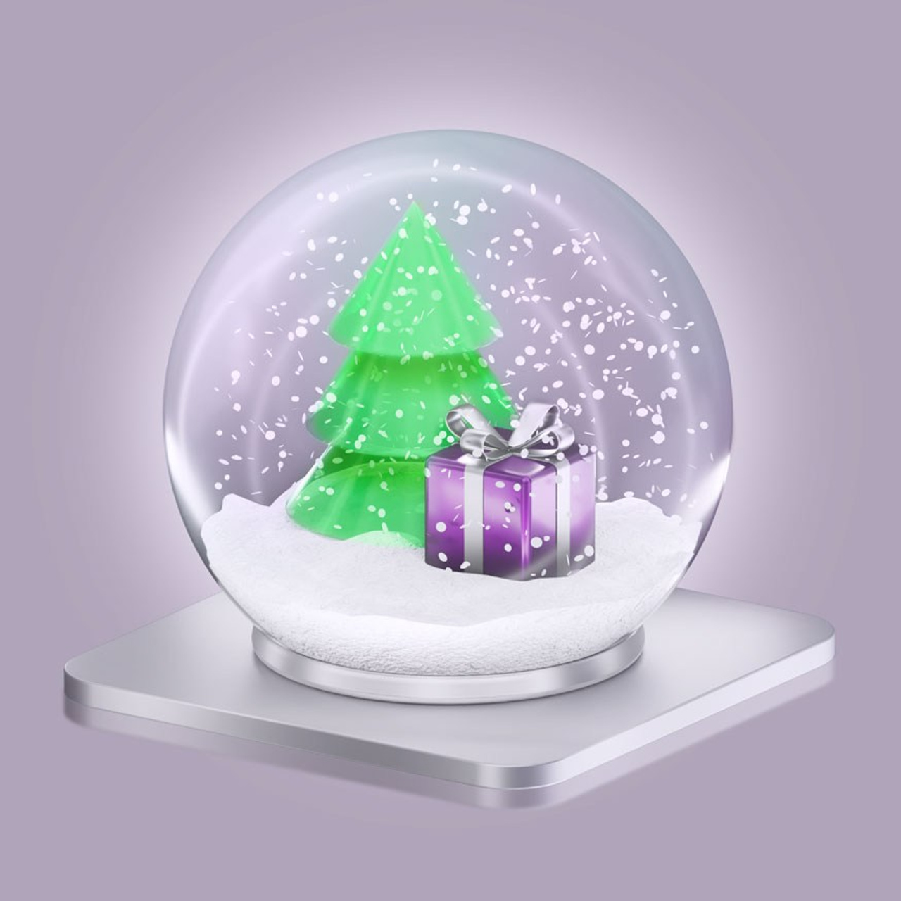 Новогодние материалы для B2X МегаФон