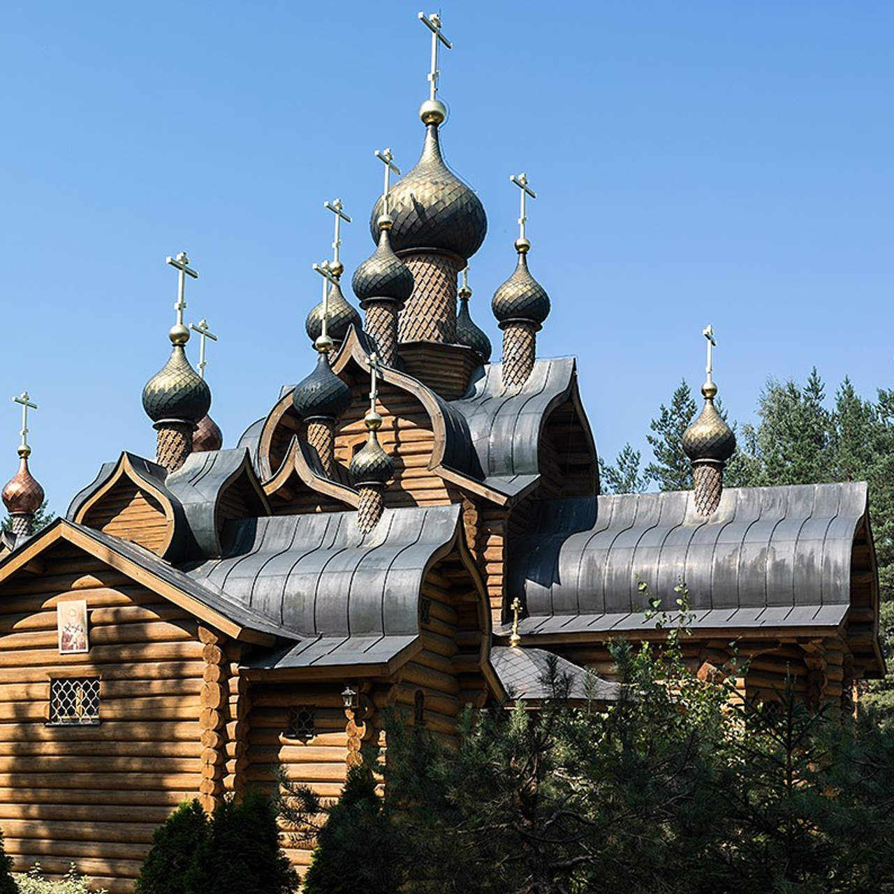 Храм всех Русских святых. п.Сосново