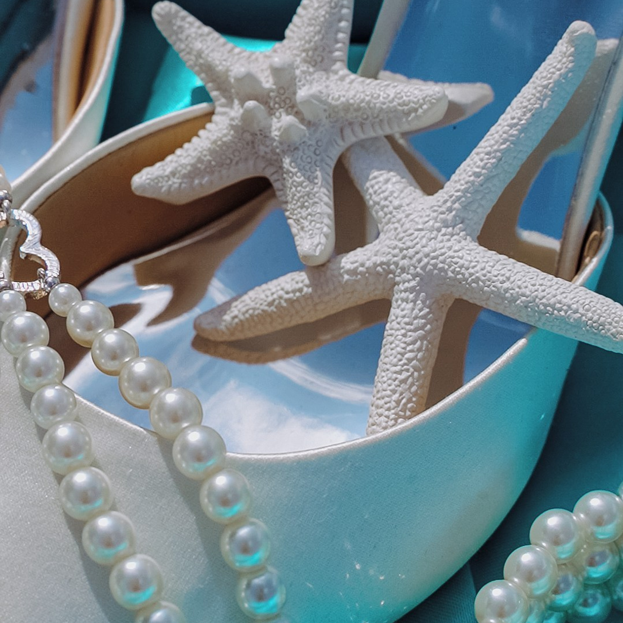 пляжная свадьба цвета тиффани • 2023