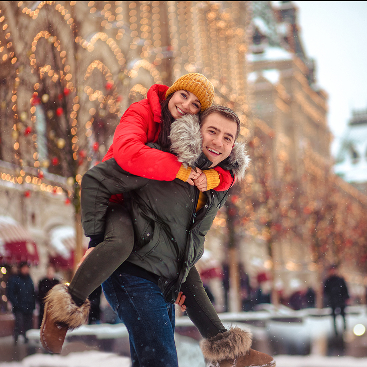 Инсаф и Вика. Москва