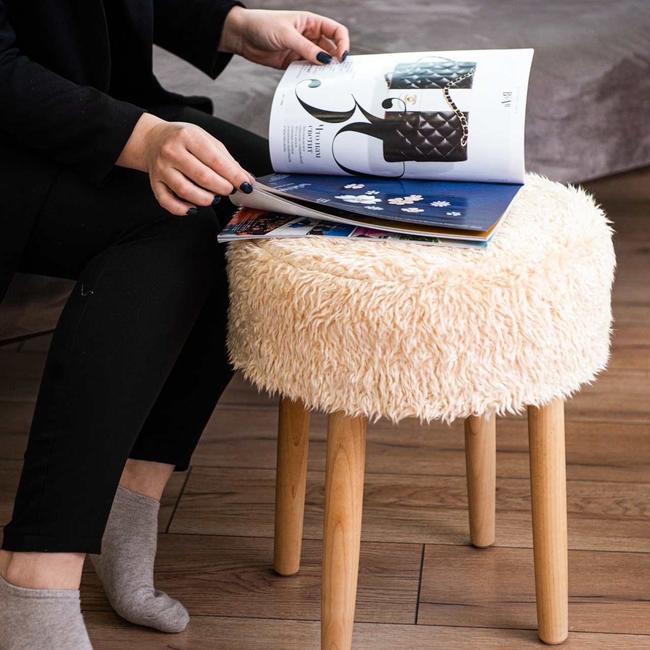 Каталожная съемка пуфиков