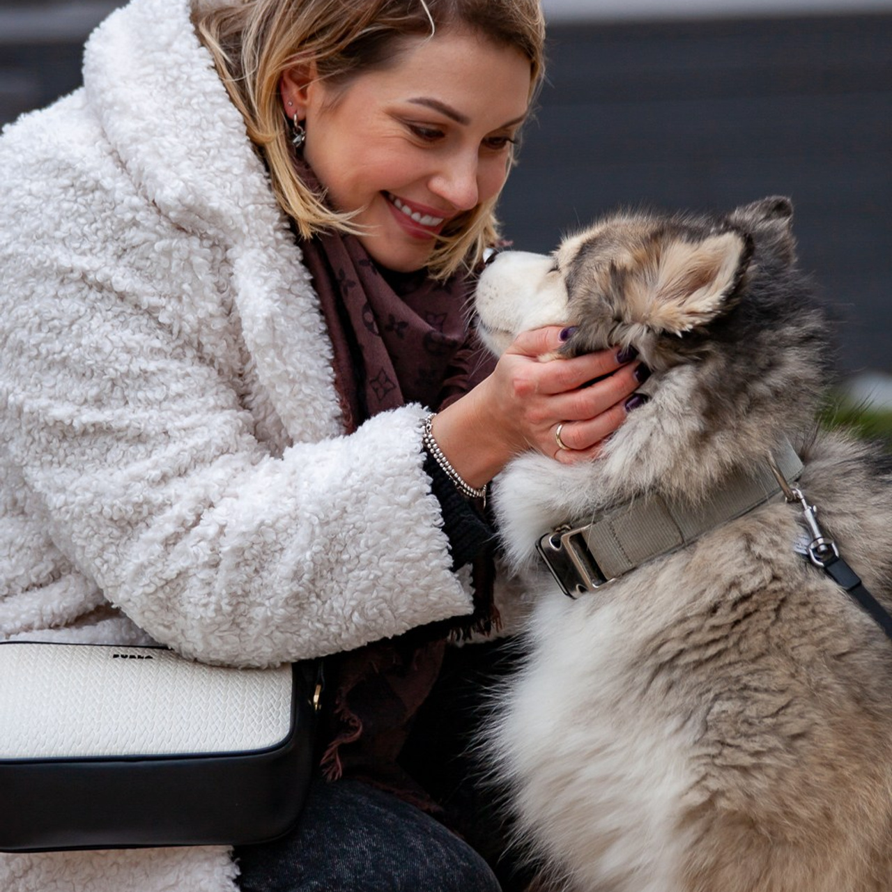 Прогулка с Хаски (Настя)