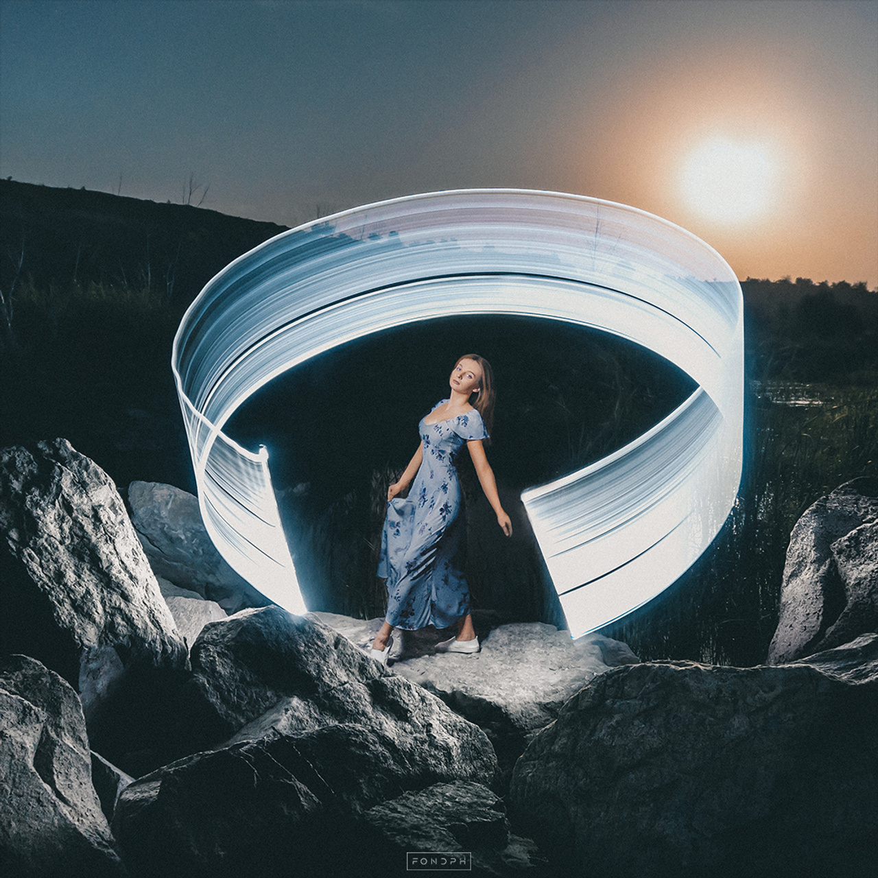 Feedback. Night art photographer Sergey Savenko Rostov-on-Don FONDphoto FONDph