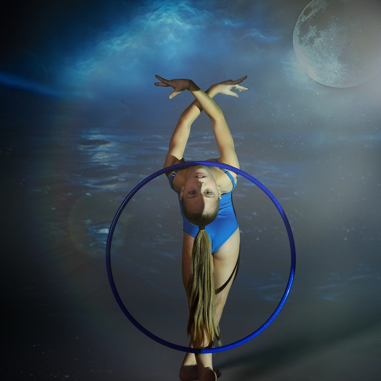 Спортивная фотосессия в стиле АРТ