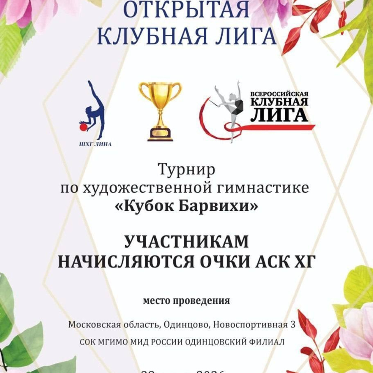 18.04.2026 Весеннее Очарование. Спортивный фотограф художественная гимнастика RG Сергей Тарасов