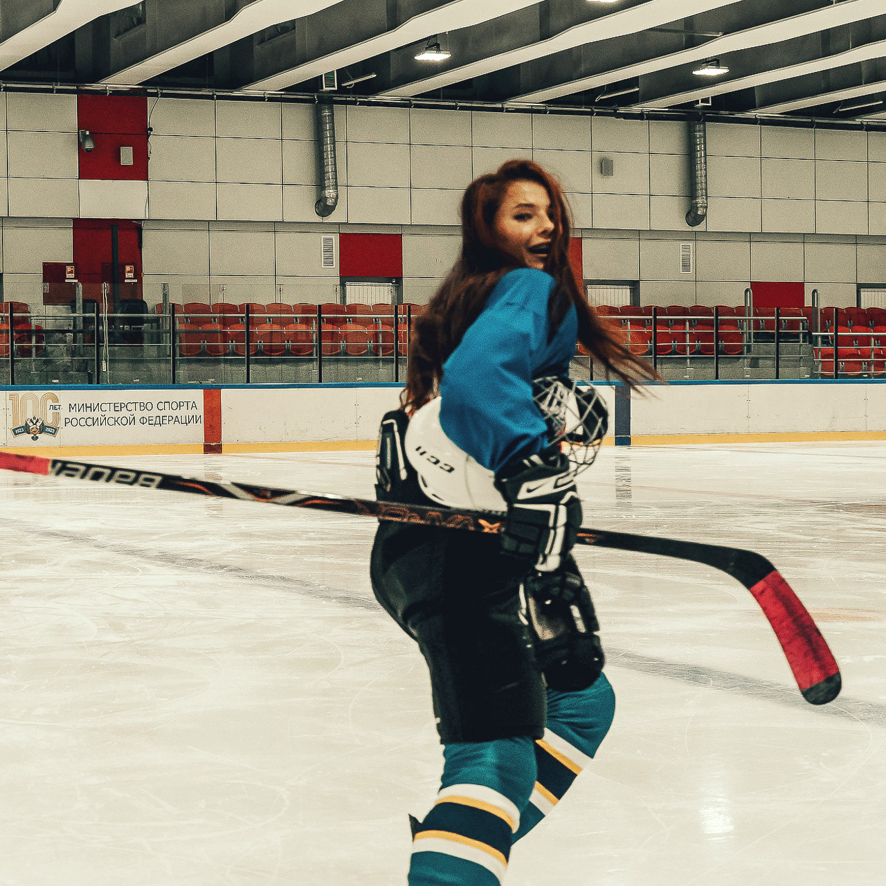 Женская хоккейная команда в Сочи
