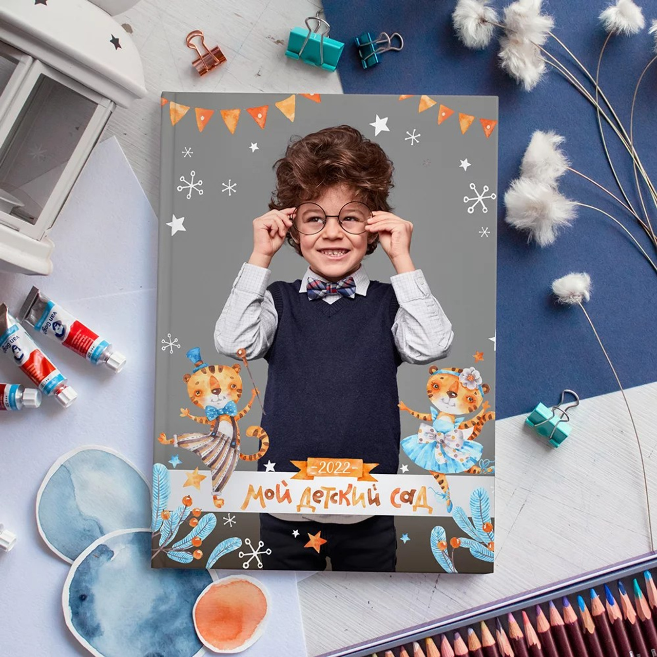 Выпускной фотоальбом для детского сада «Легкий» — «Миллион Портретов»