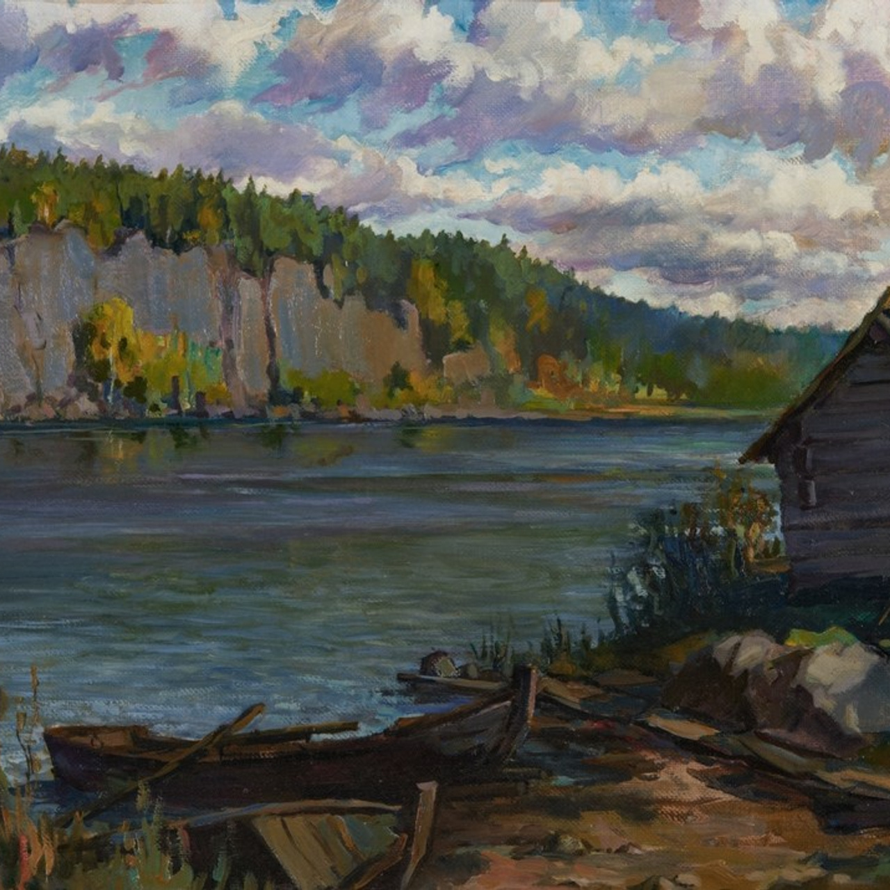 Сентябрь в Карелии. Www.skobelevart.com