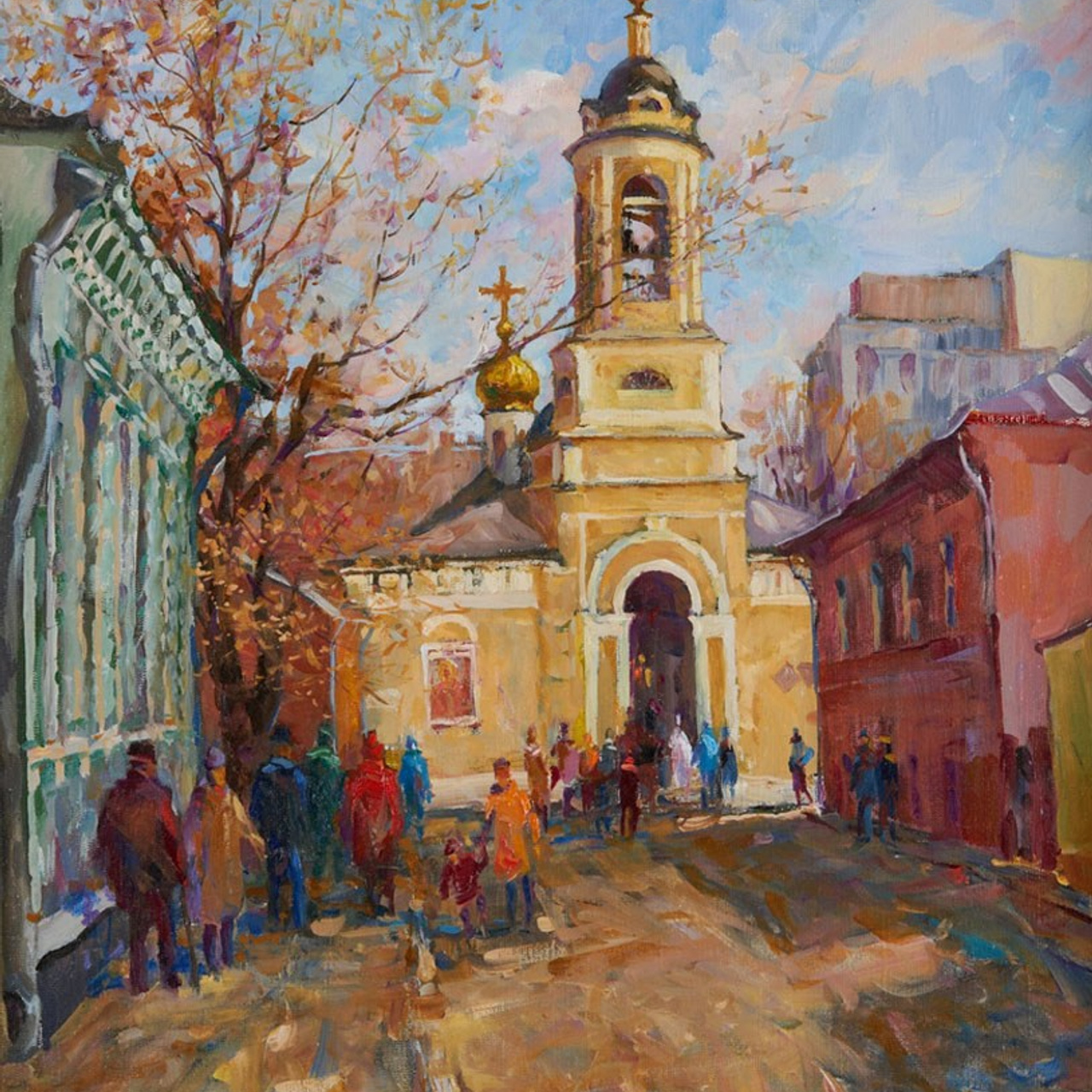 На Пресне перед Пасхой