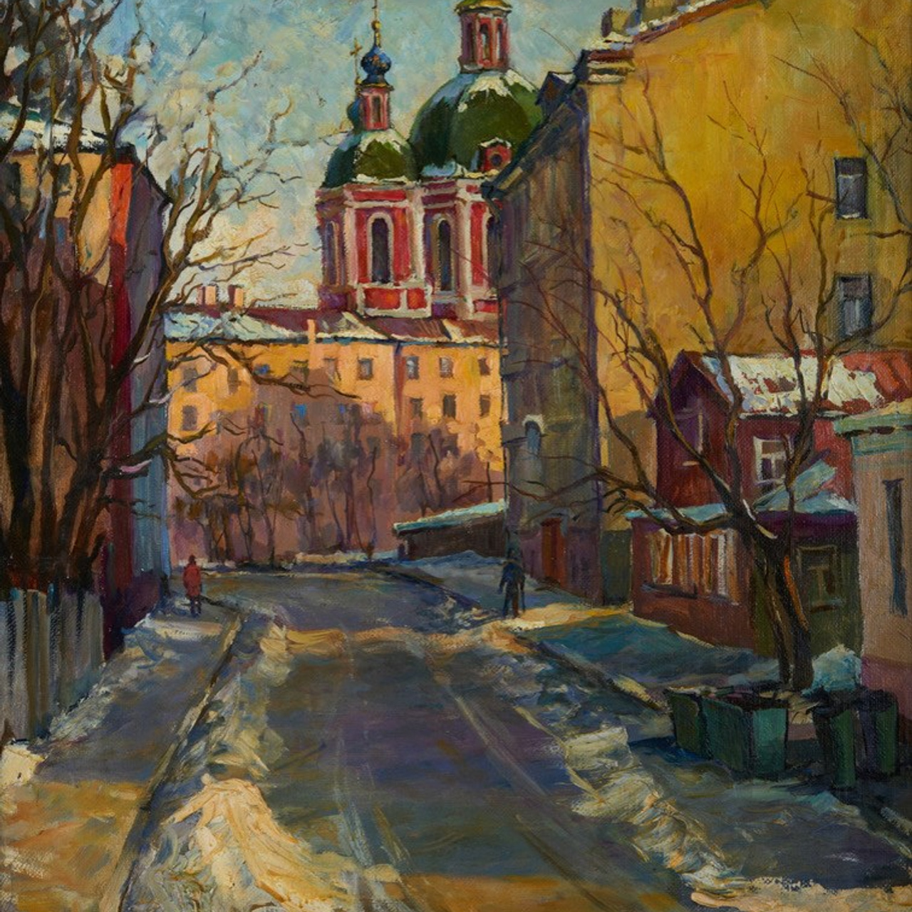 Солнечный день. Картинная галерея пейзажей Москвы от художника Станислава Скобелева