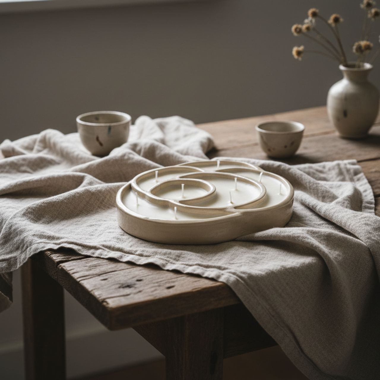 Свеча интерьерная ‘Flora Lumen’. Алла Дулова — предметный и интерьерный дизайнер