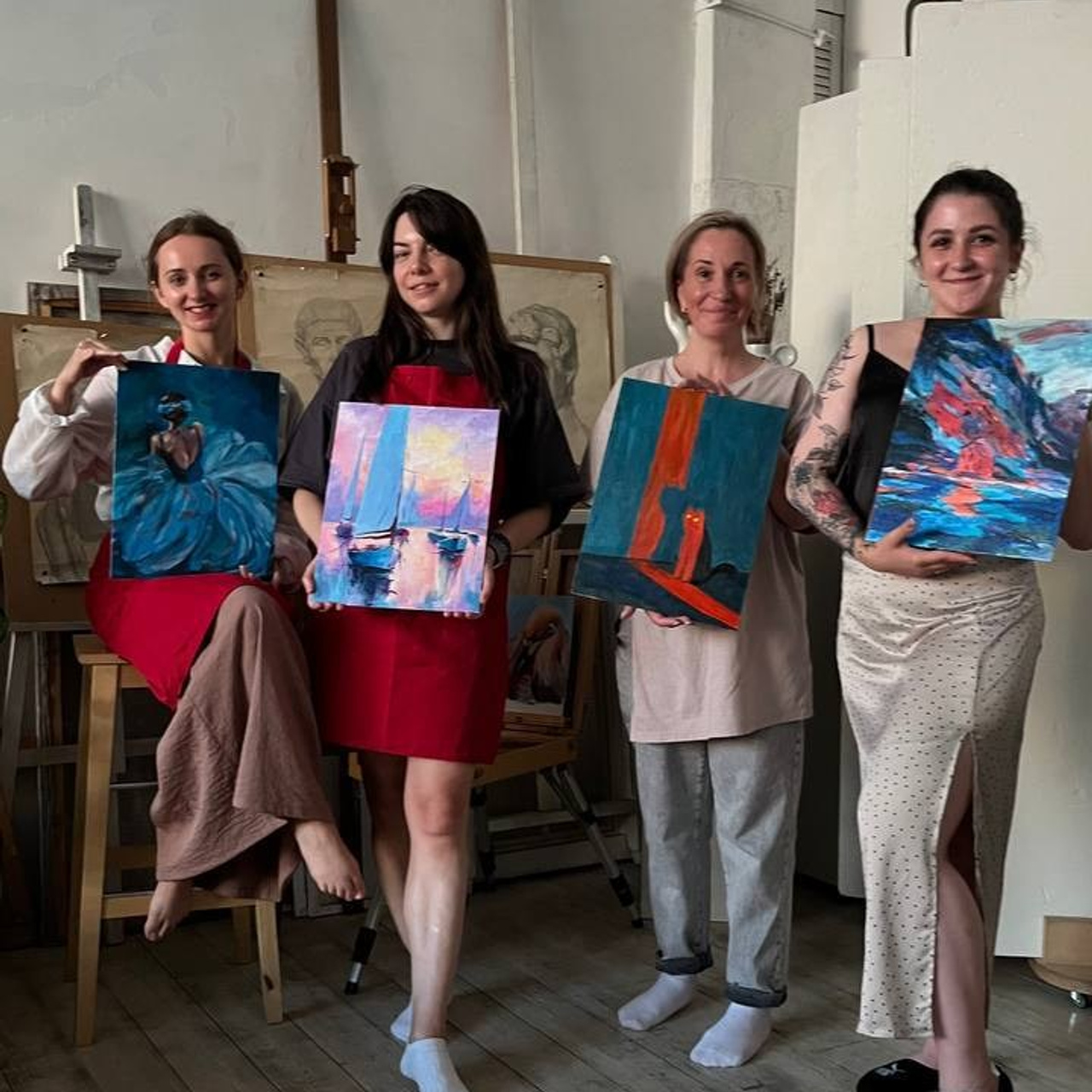 Отзывы. Арт — вечеринки Москва Анастасия Жаркова