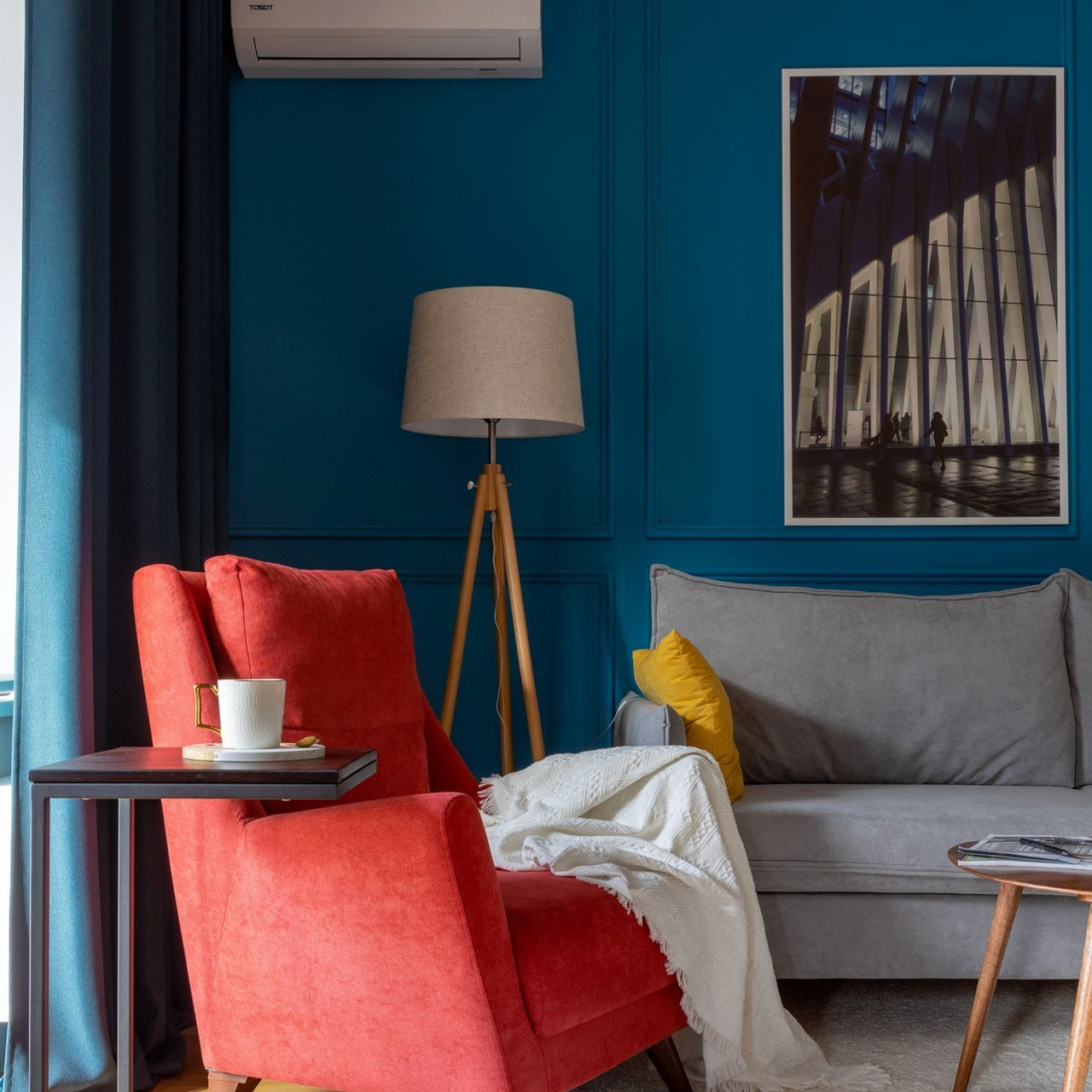 Фотосъёмка реализованного дизайн-проекта в ЖК Магнифика. Интерьерный фотограф в Санкт-Петербурге, Ленинградской области и в Москве Николай Щербаков