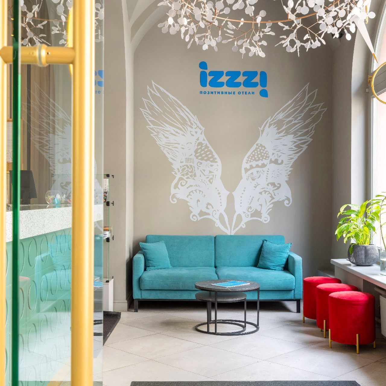 Отель Izzzi на Банковском переулке. Интерьерный фотограф в Санкт-Петербурге, Ленинградской области и в Москве Николай Щербаков