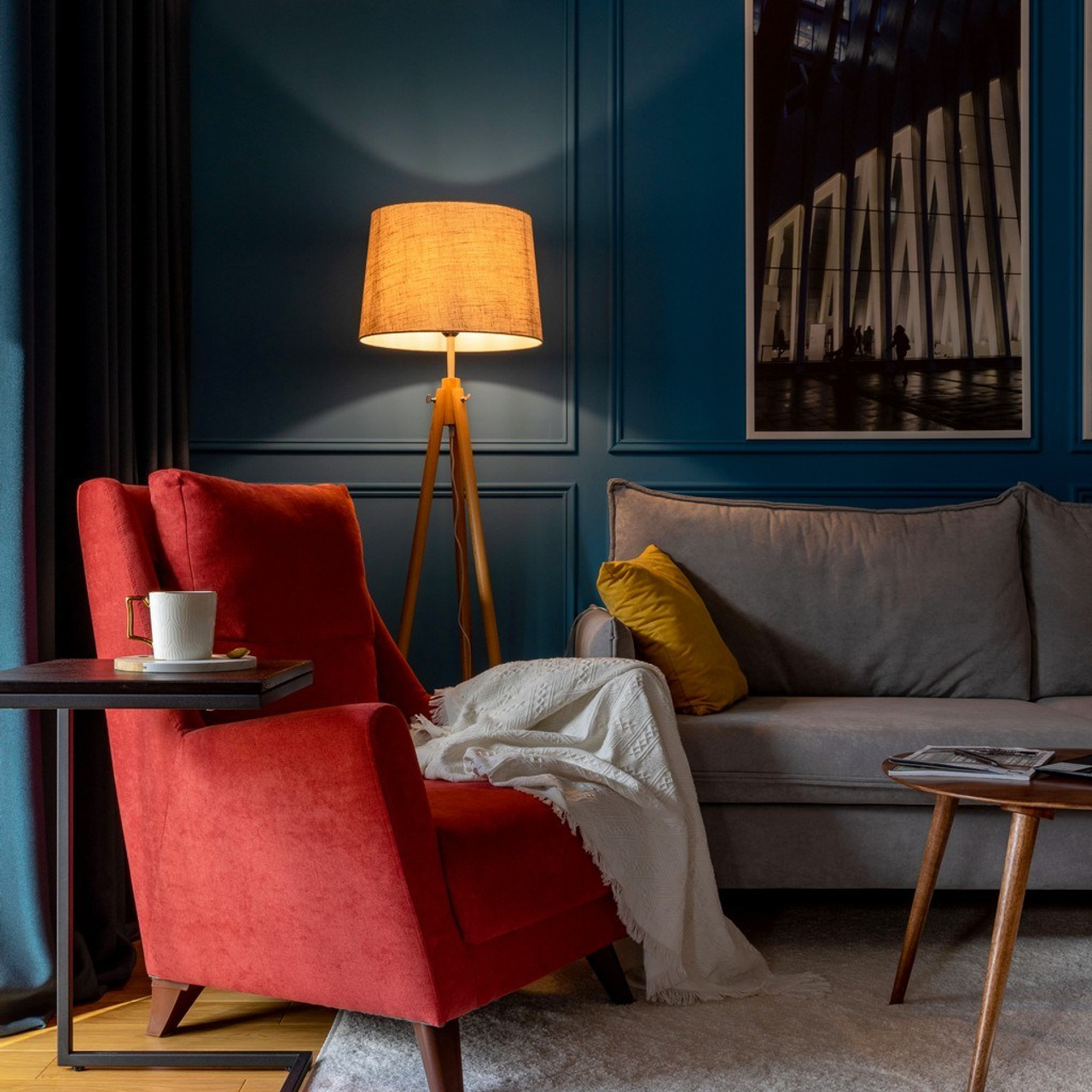 Фотосъёмка реализованного дизайн-проекта в ЖК Магнифика. Интерьерный фотограф в Санкт-Петербурге, Ленинградской области и в Москве Николай Щербаков