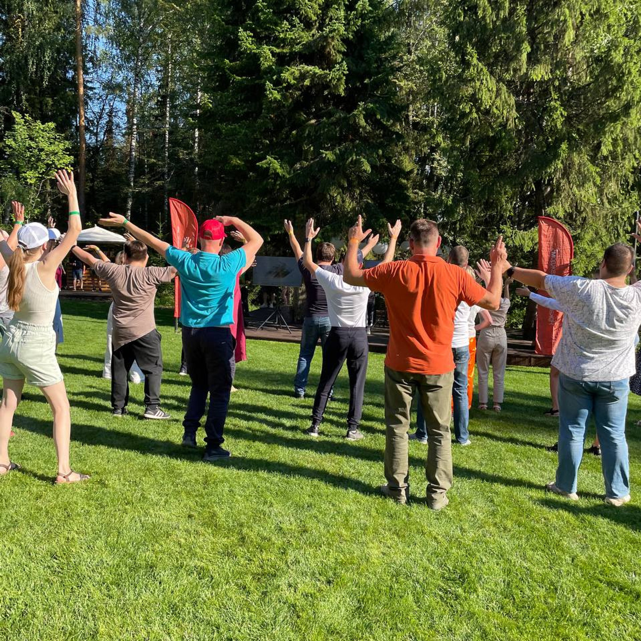 Корпоратив День строителя «Калинка Групп». Event-агентство «Апельсин» Ижевск