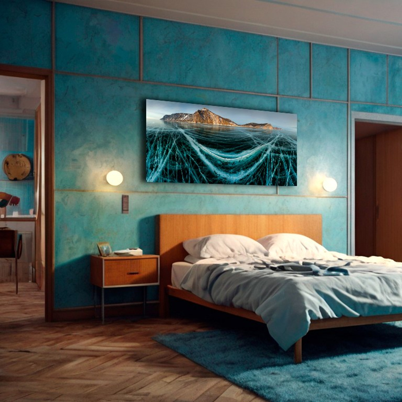 «Ледяные оковы Байкала». Фотограф Кирилл Сергеев | Москва