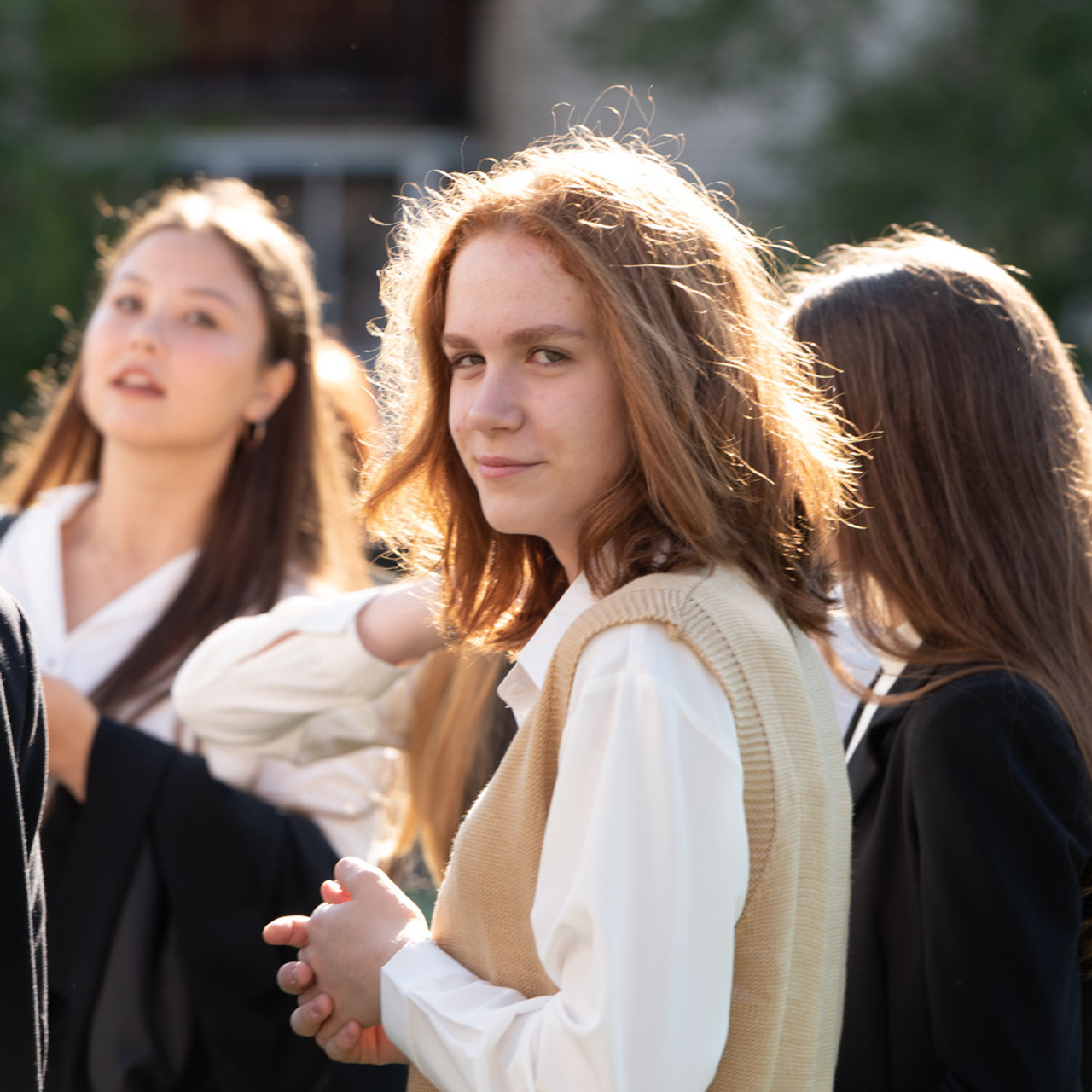 Линейка 1 сентября Лицей Ступени