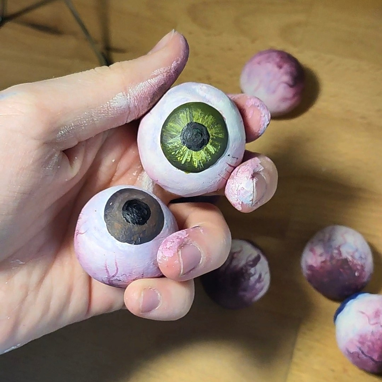 А это я глазки штампую 