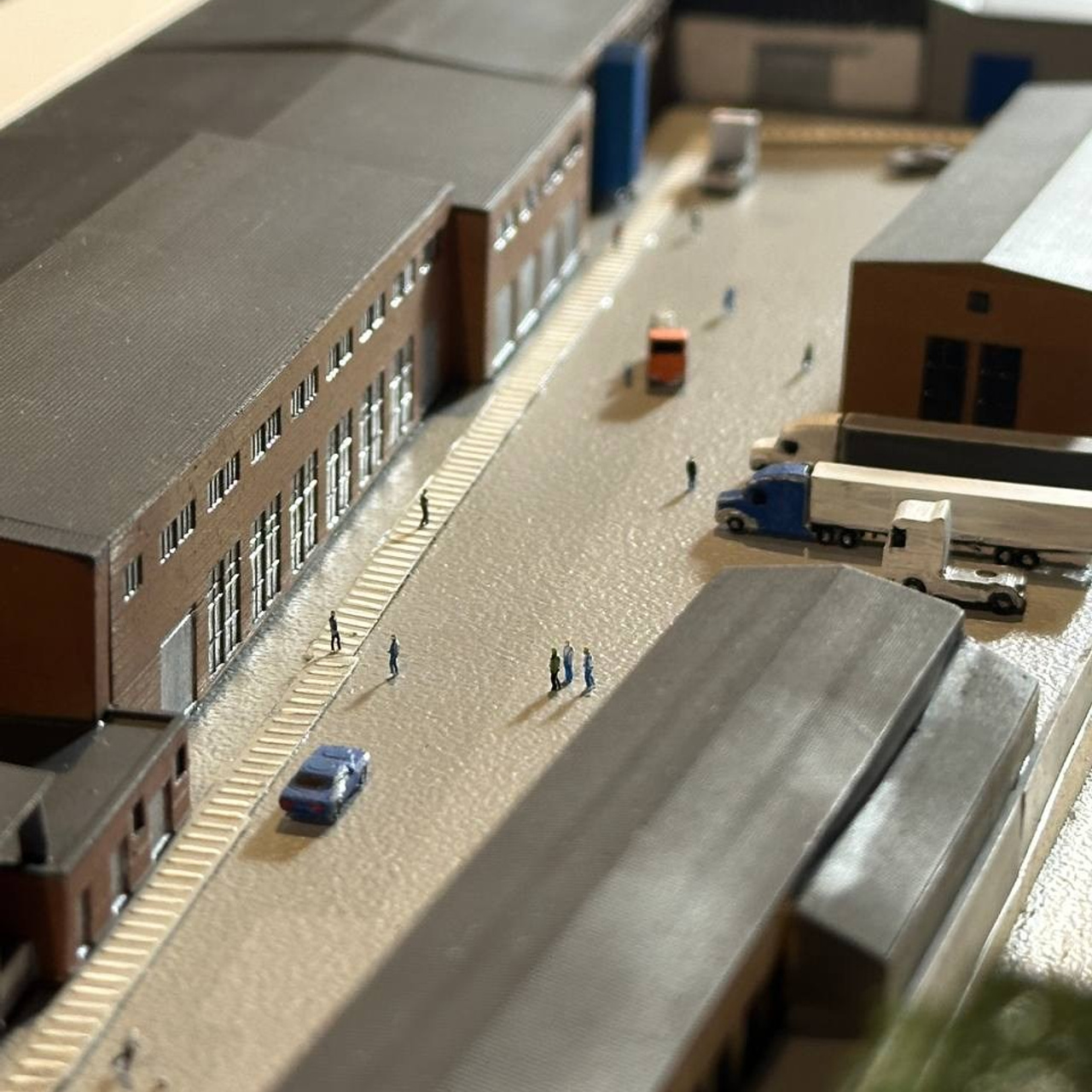 Макет производства