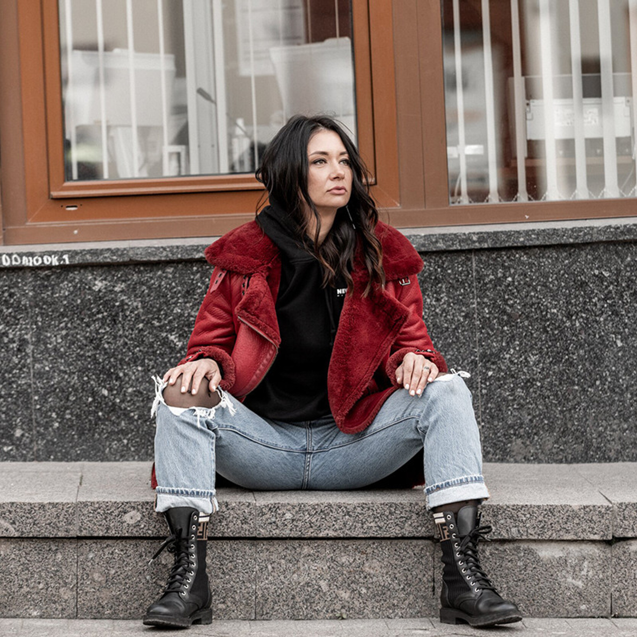 Женская съёмка на улице. Коваленко Светлана, фотограф в Москве. Концерты, события и люди