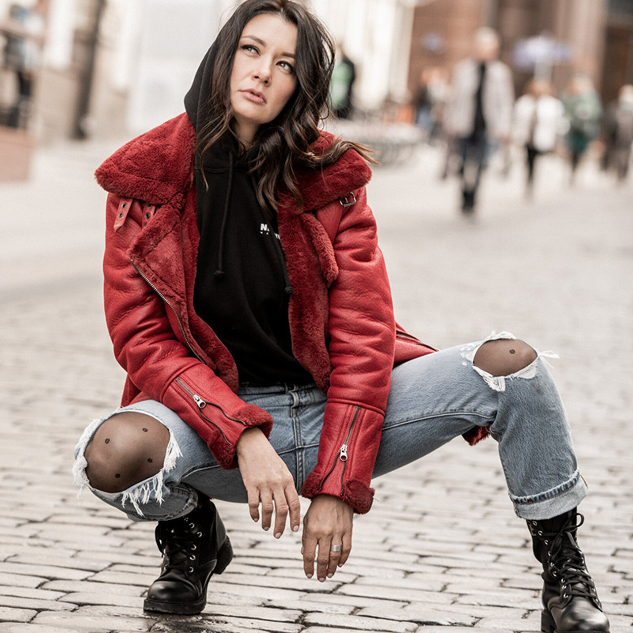 Женская съёмка на улице. Коваленко Светлана, фотограф в Москве. Концерты, события и люди