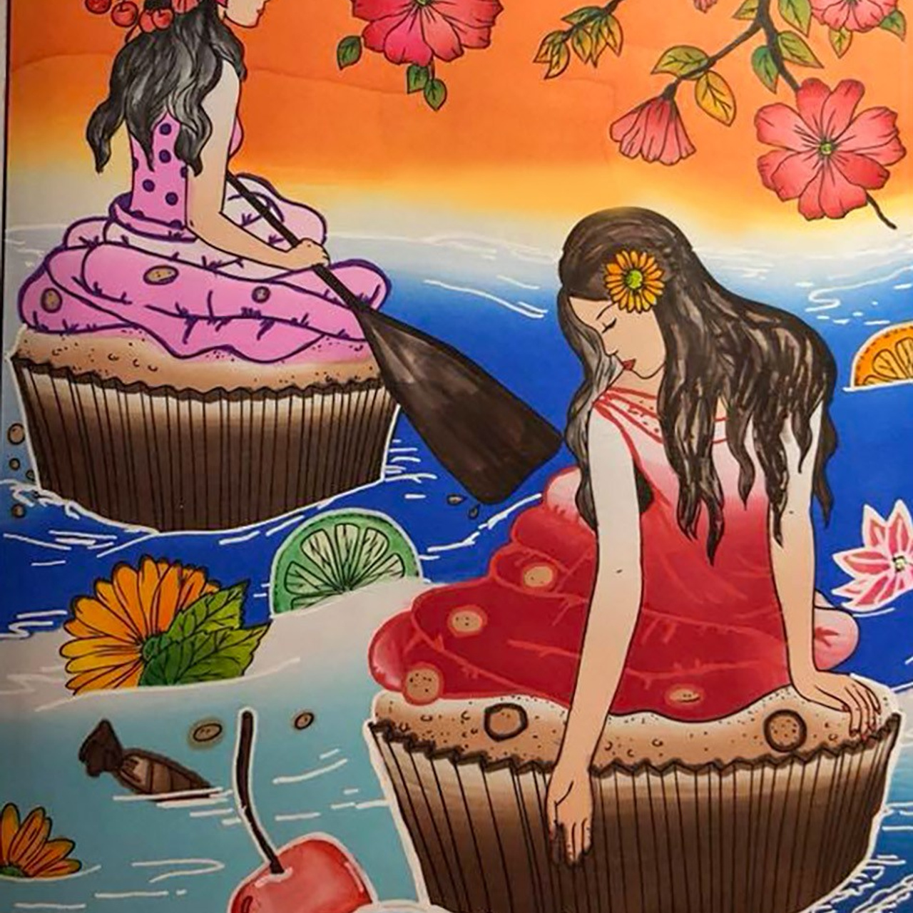 Sweet Dreams А5. Раскраски Алёны Лазаревой