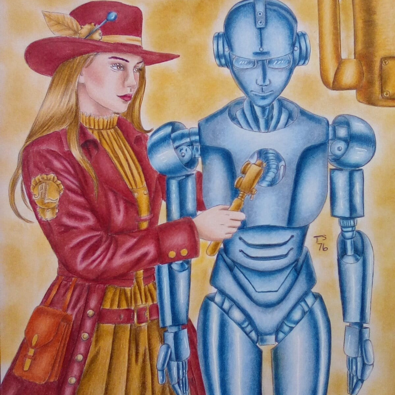 Steampunk. Раскраски Алёны Лазаревой