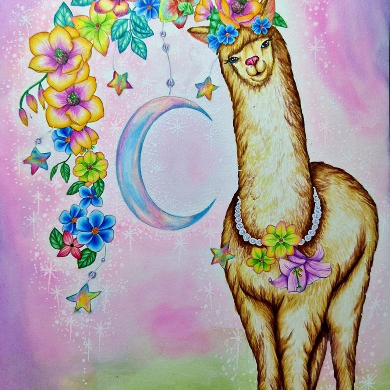 Dreams Авторская раскраска Алёны Лазаревой. Раскраски Алёны Лазаревой