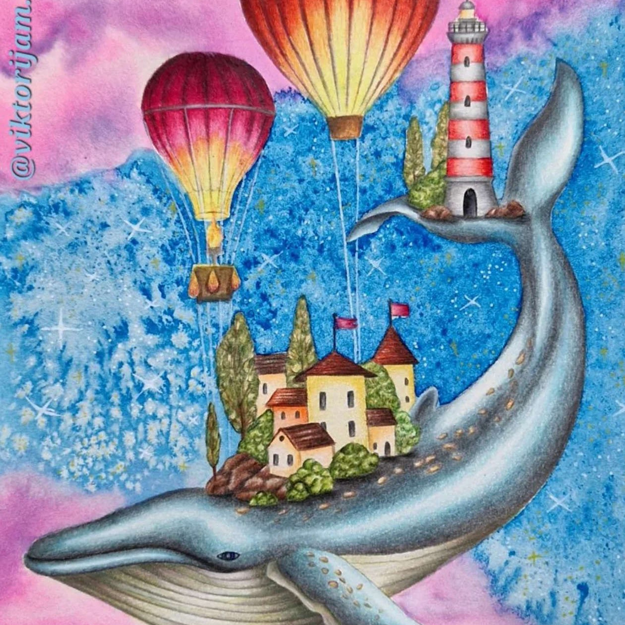 Dreams Авторская раскраска Алёны Лазаревой. Раскраски Алёны Лазаревой