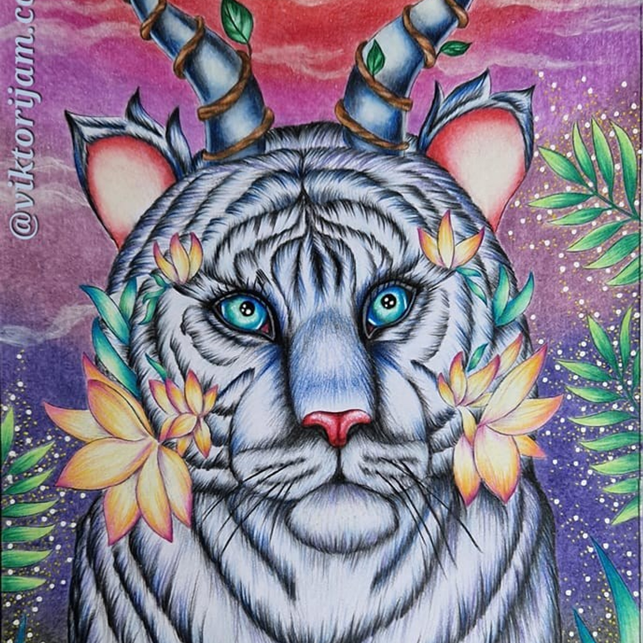 Авторская раскраска Алёны Лазаревой Mystical Worlds. Раскраски Алёны Лазаревой