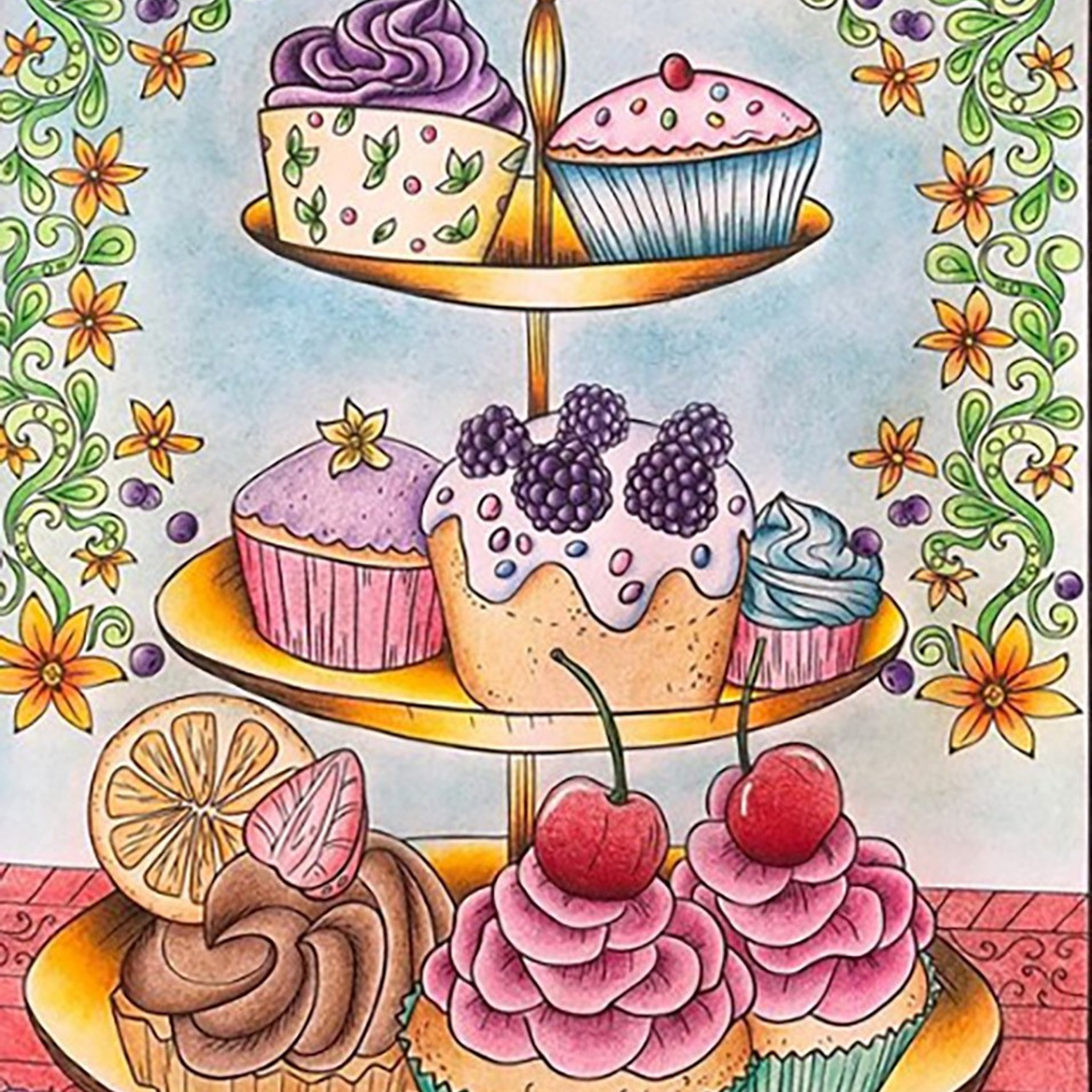 Sweet Dreams А5. Раскраски Алёны Лазаревой