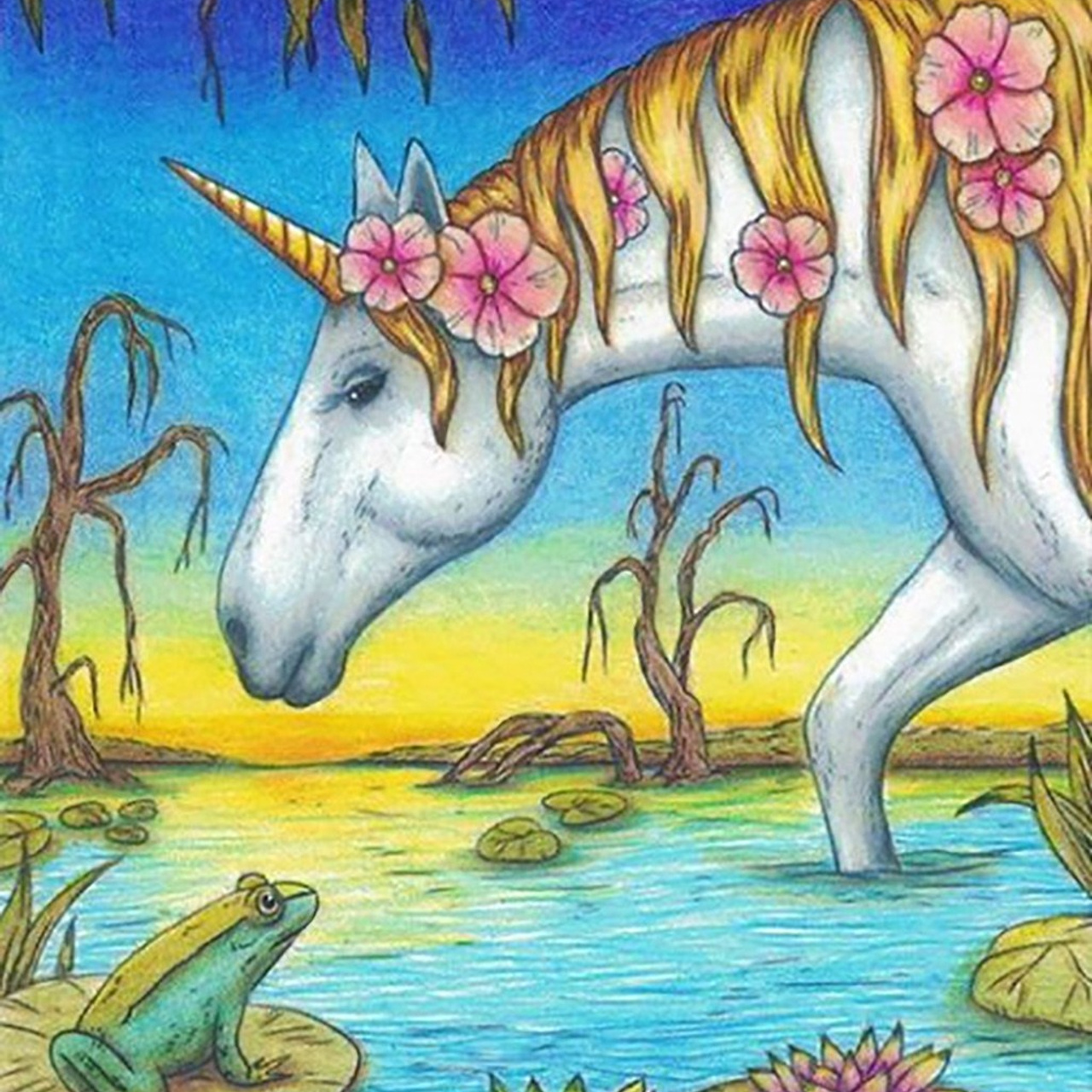 12enchantedforest. Раскраски Алёны Лазаревой