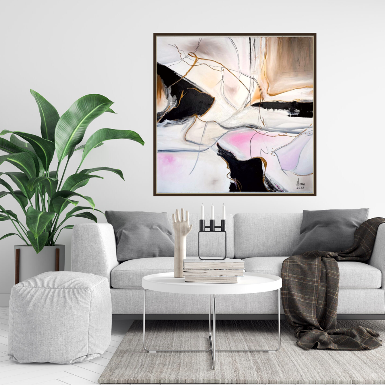 СИЛУЭТЫ 54.900 RUB. Купить premium art, интерьерные картины в интернет-магазине MONA