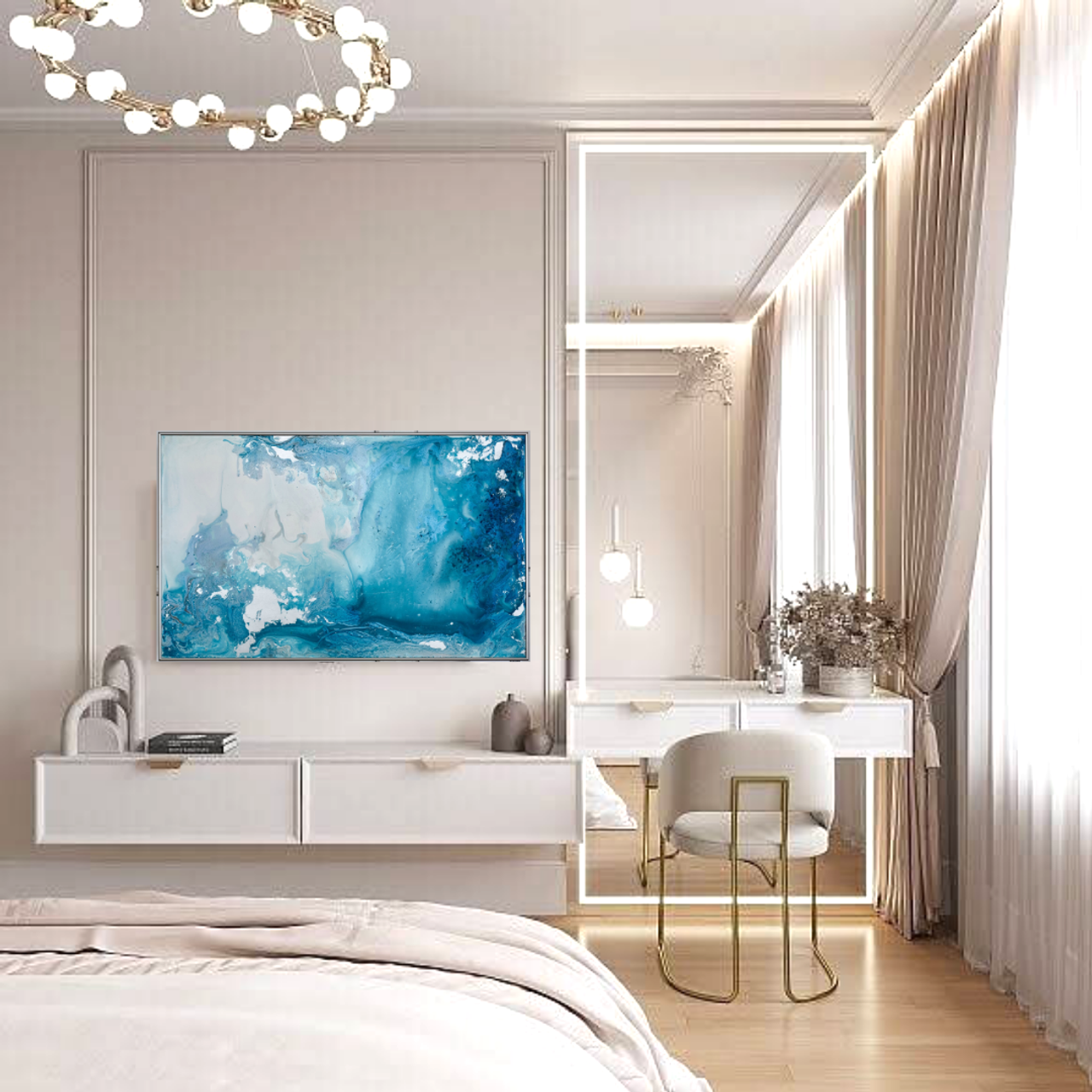 МОРЕ / 90*40 см. Купить premium art, интерьерные картины в интернет-магазине MONA